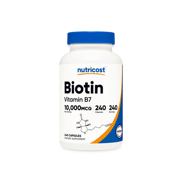 Biotina 10000mcg 240 cápsulas