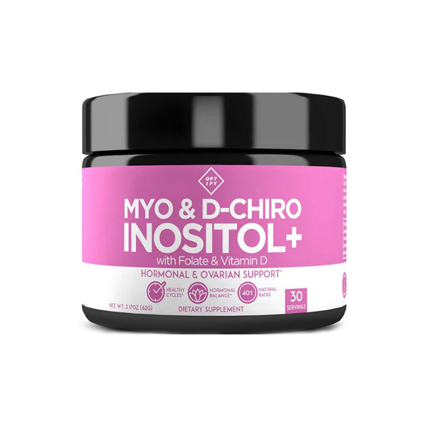 Inositol Myo & D-Chiro + Folato + Vitamina D en Polvo 63g