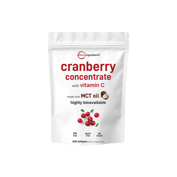 Concentrado de Arándano + Vitamina C 300 cápsulas blandas