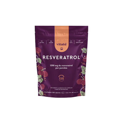 Resveratrol 1200mg 120 cápsulas