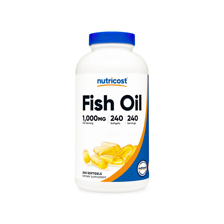 Aceite de Pescado 1000mg 240 cápsulas blandas
