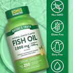 Aceite de Pescado 2000mg 250 cápsulas blandas