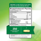 Aceite de Pescado 2000mg 250 cápsulas blandas
