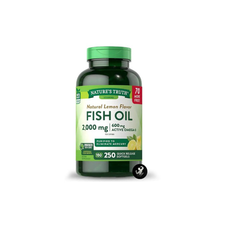 Aceite de Pescado 2400mg 250 cápsulas