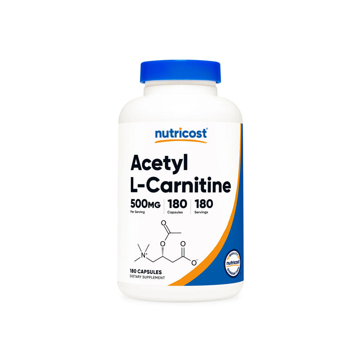 Acetil L-Carnitina 500mg 180 cápsulas