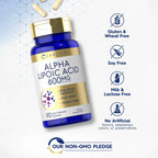Ácido Alfa Lipoico 600mg + Biotina 90 cápsulas