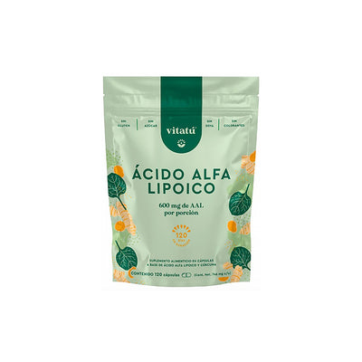 Ácido Alfa Lipoico 600mg 120 cápsulas