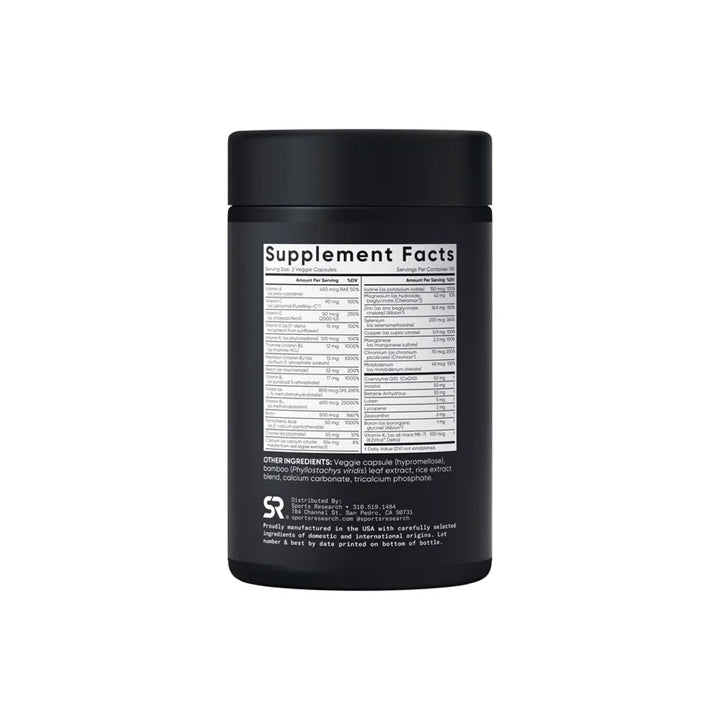 Multivitamínico 180 cápsulas