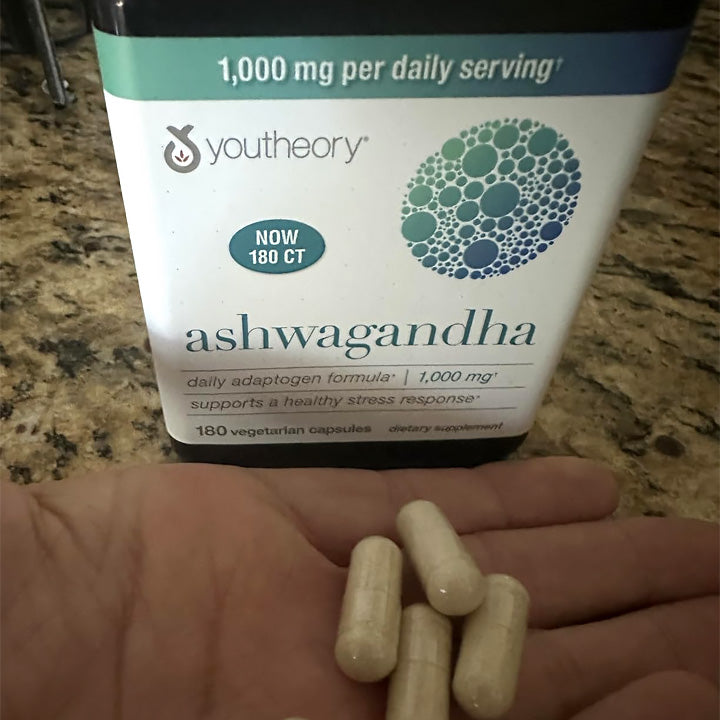 Ashwagandha 180 cápsulas
