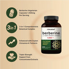 Berberina 1500mg 240 cápsulas