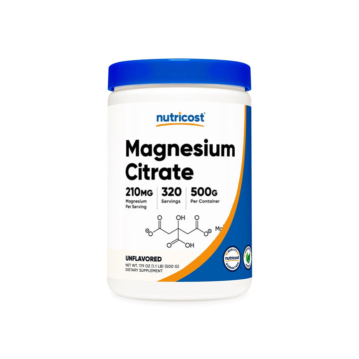 Citrato de Magnesio en polvo 500g