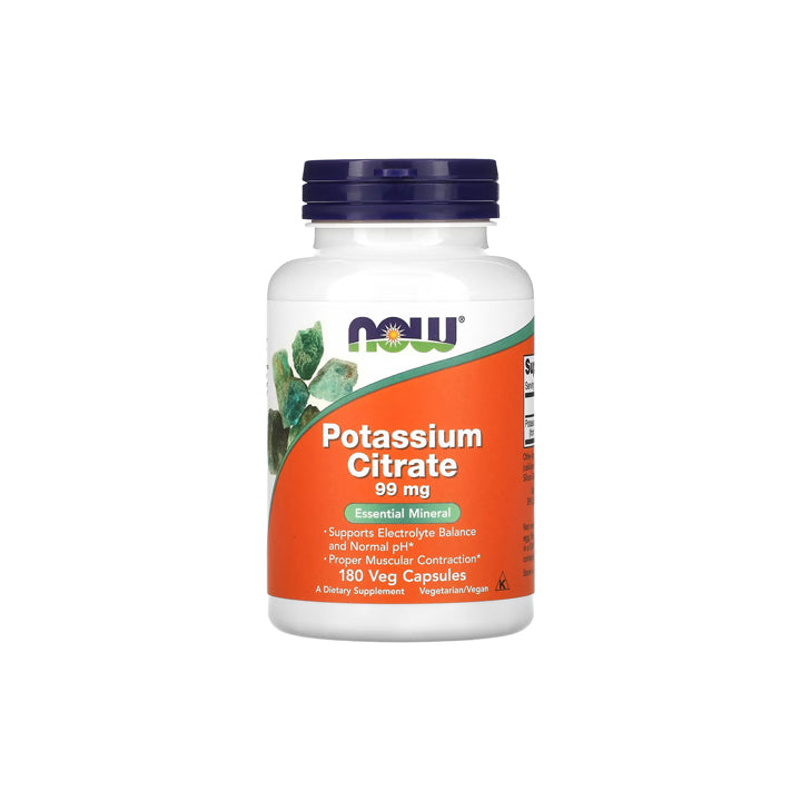 Citrato de Potasio 99mg 180 cápsulas