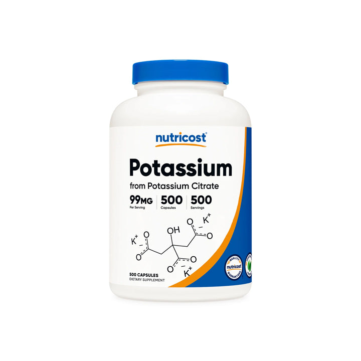 Citrato de Potasio 500 cápsulas