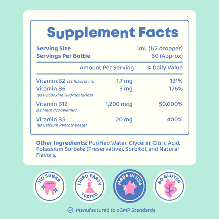 Complejo Vitamina B12 Líquida para niños 60ml