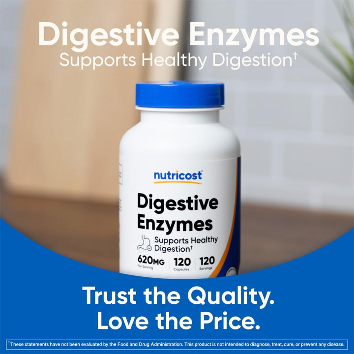 Enzimas Digestivas 120 cápsulas