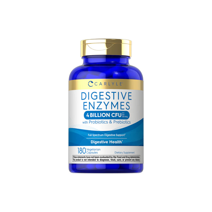 Enzimas Digestivas + Probióticos 180 cápsulas