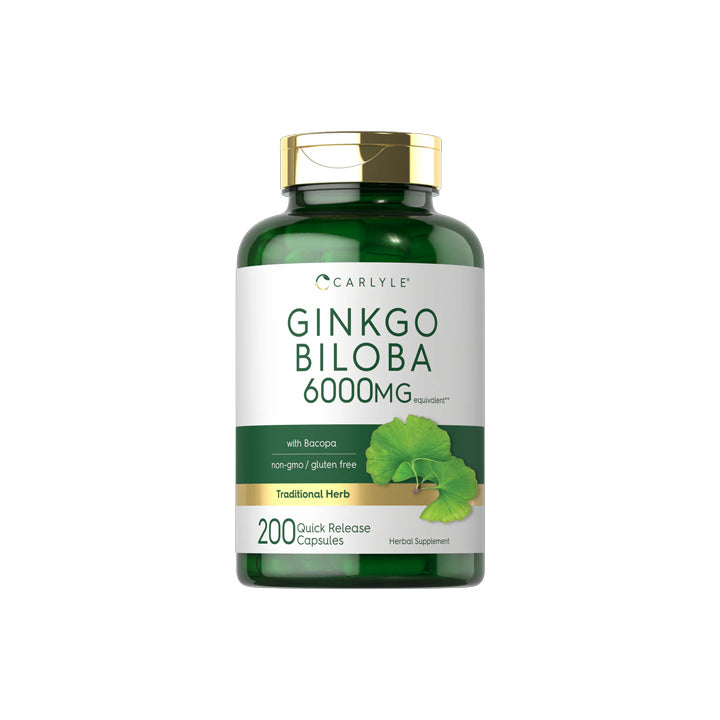Ginkgo Biloba 6000mg 200 cápsulas