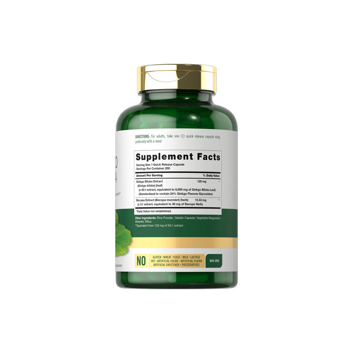 Ginkgo Biloba 6000mg 200 cápsulas