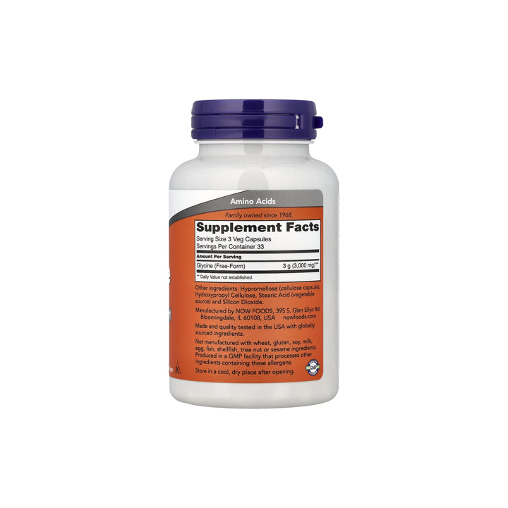 Glicina 1000mg 100 cápsulas