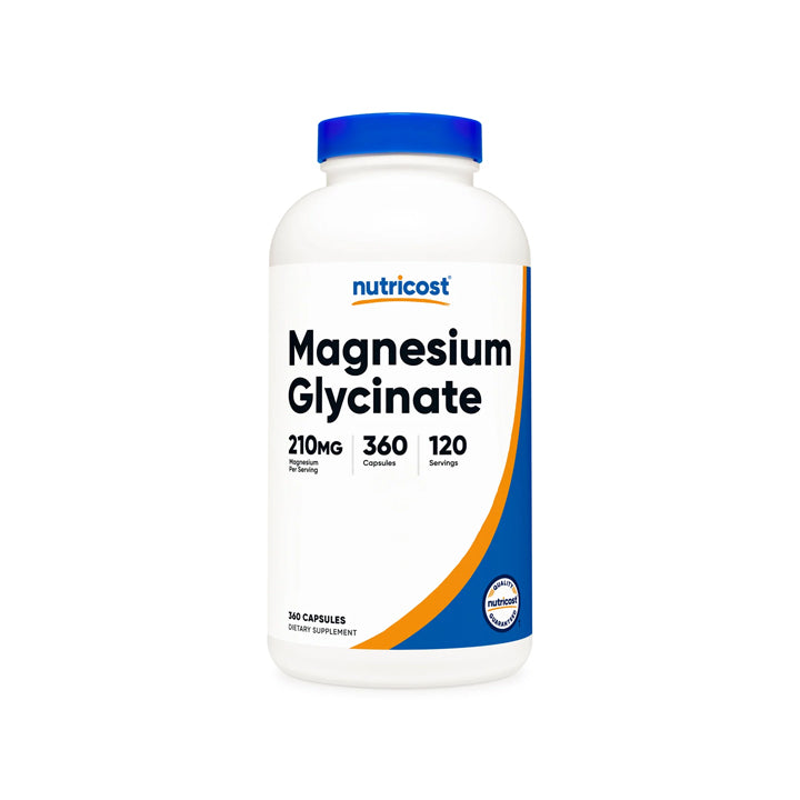 Glicinato de Magnesio 210mg 360 cápsulas