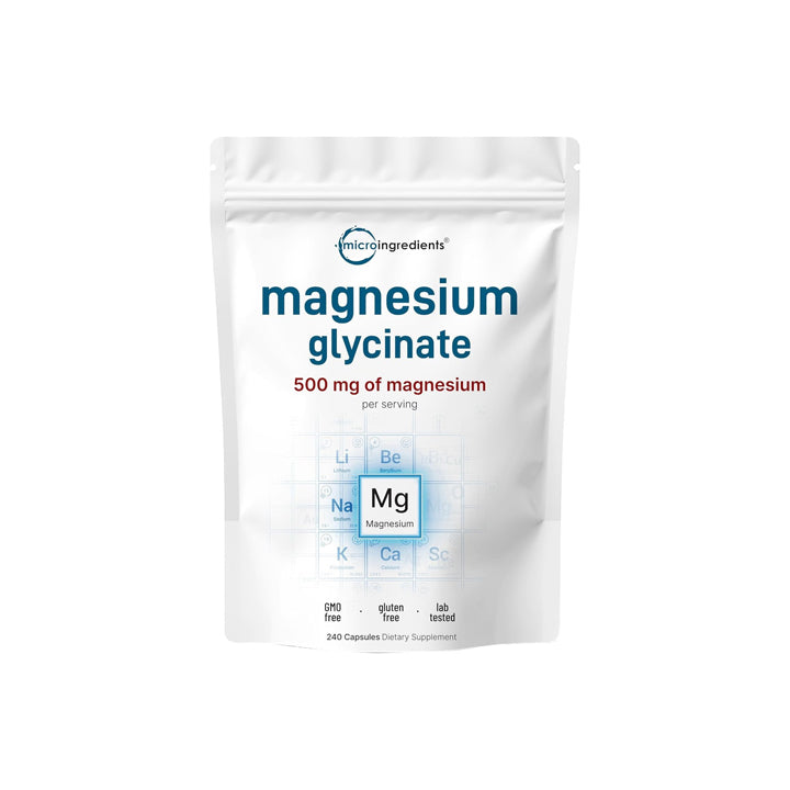 Glicinato de Magnesio 500mg 240 cápsulas
