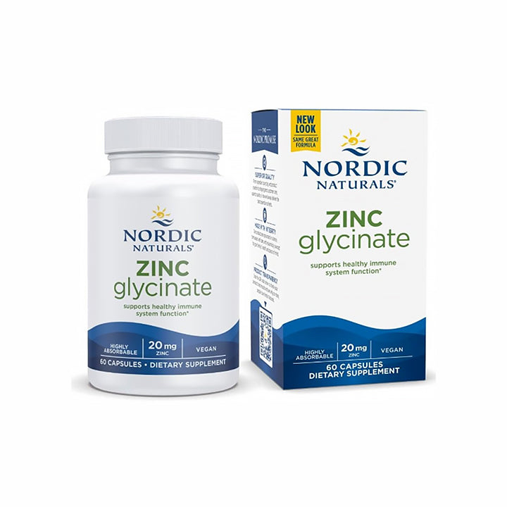 Glicinato de Zinc 60 cápsulas