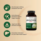 Glutatión 2000mg 240 cápsulas