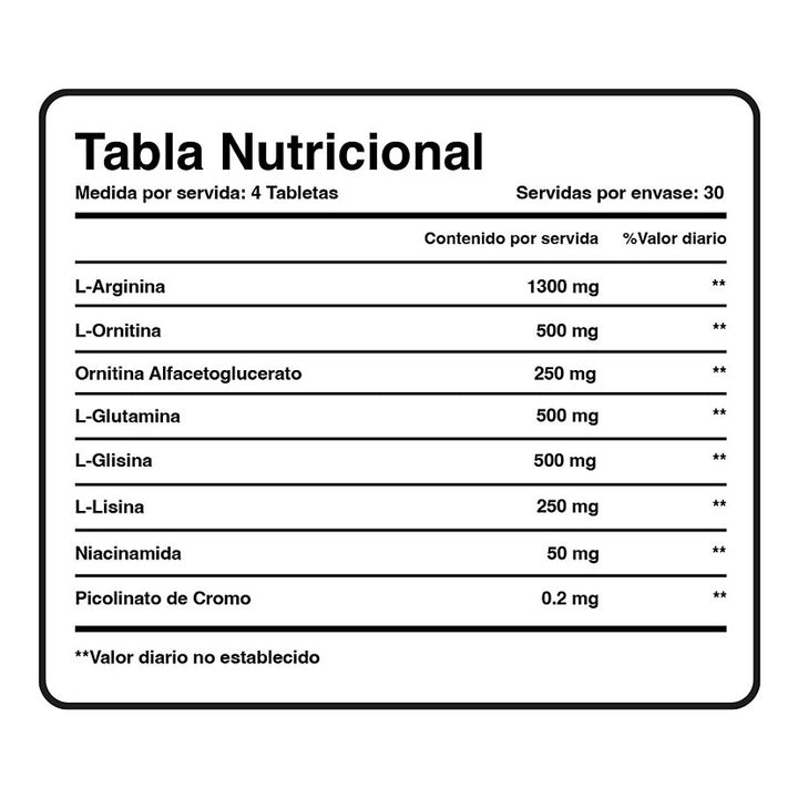 HGH Releasing 120 tabletas