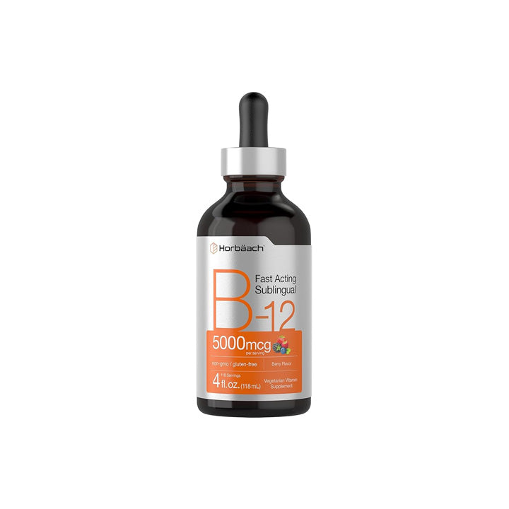 Vitamina B12 Metilcobalamina Sublingual 5000mcg 118ml
