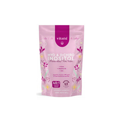 Inositol Myo & D-Chiro en Polvo Sabor Clásico 225g