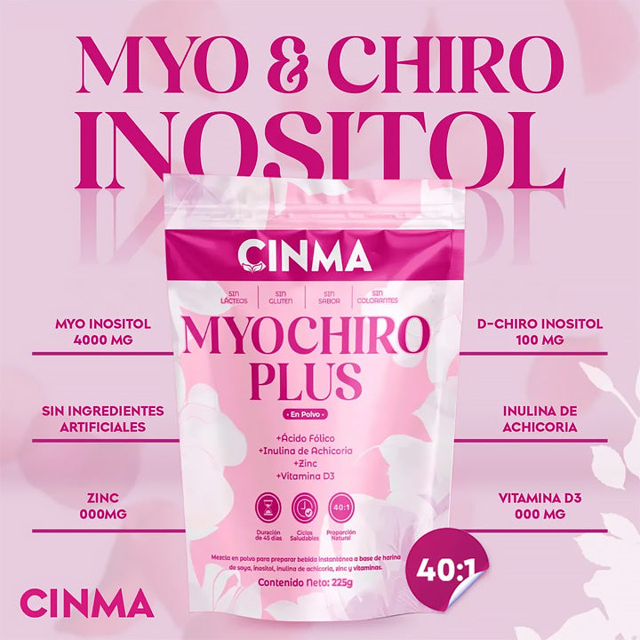 Inositol Myochiro Plus en polvo 225gr