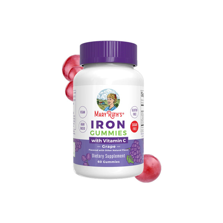 Hierro + Vitamina C sabor Uva 60 gomitas