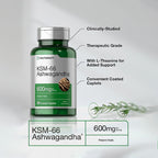 KSM-66 Ashwagandha 300mg 60 cápsulas