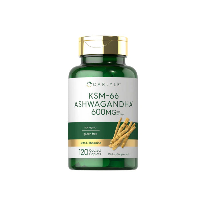 KSM-66 Ashwagandha 600mg 120 tabletas