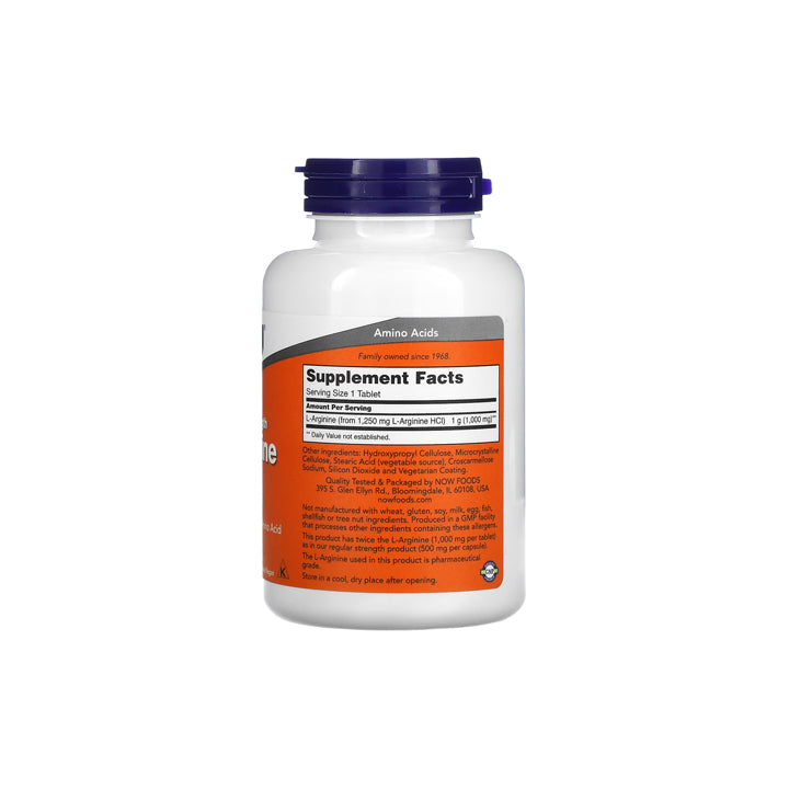 L-Arginina 1000mg 120 tabletas