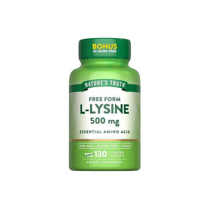 L-Lisina 500mg 130 cápsulas