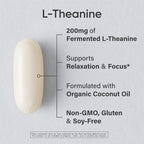 L-Teanina 200mg 150 cápsulas blandas