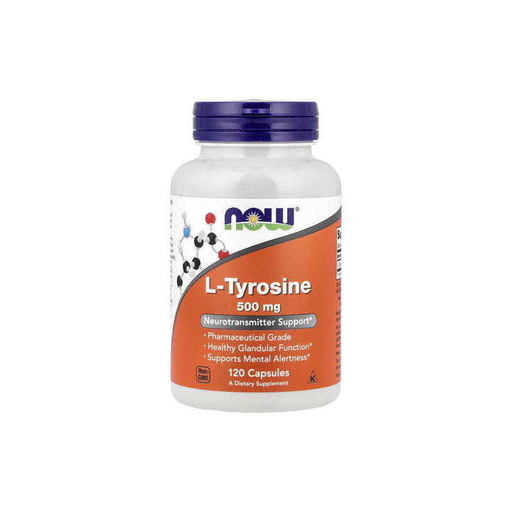 L-Tirosina 500mg 120 cápsulas