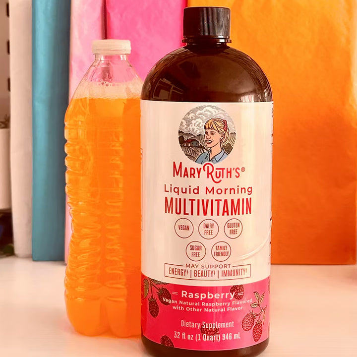 Multivitamínico Líquido de Mañana sabor Frambuesa 946ml
