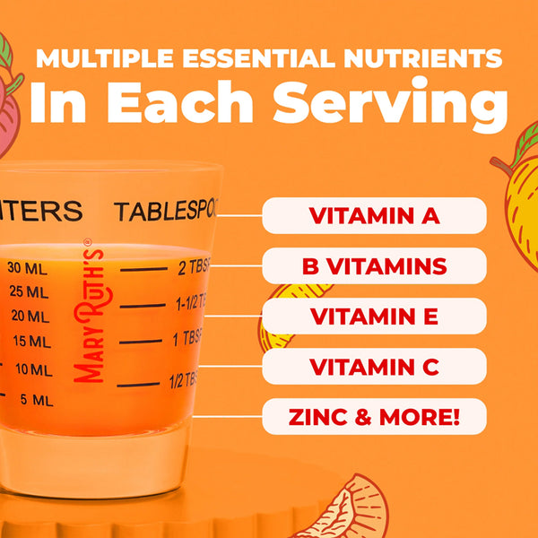 Multivitamínico Líquido de Mañana + Crecimiento Capilar sabor Mango 887ml