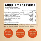 Luteína 40mg 360 cápsulas
