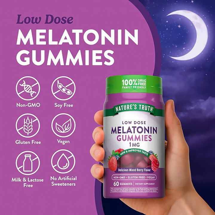Melatonina 1mg 60 gomitas