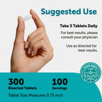 Glucosamina, Condroitina, MSM y Cúrcuma 300 tabletas