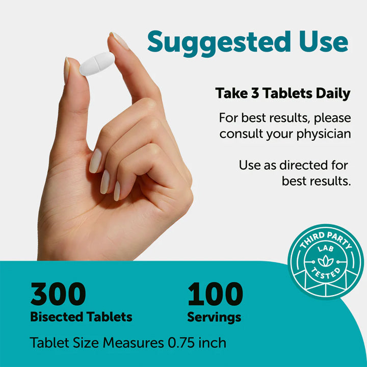 Glucosamina, Condroitina, MSM y Cúrcuma 300 tabletas