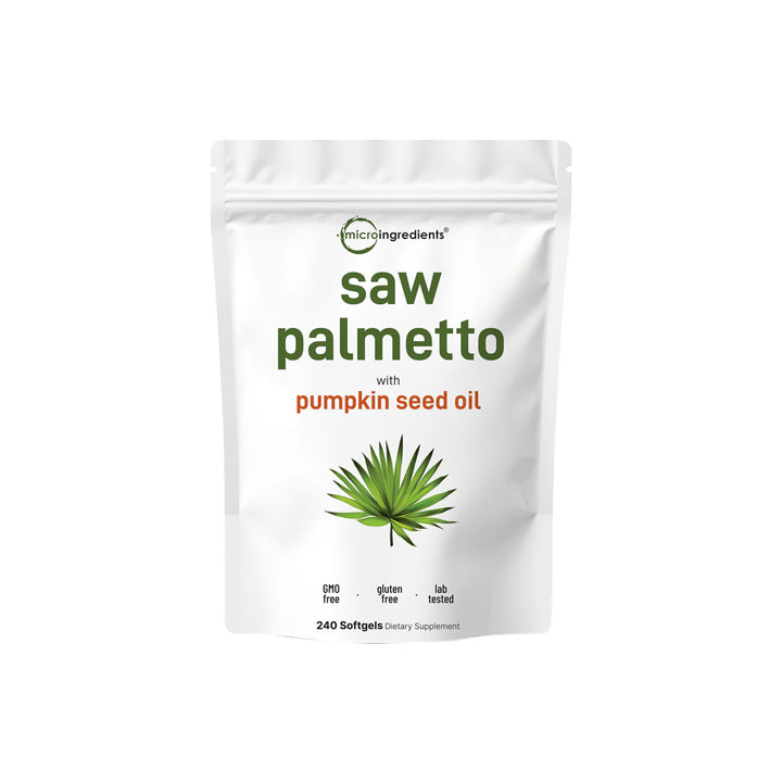 Saw Palmetto + Aceite de Semilla de Calabaza 240 cápsulas blandas