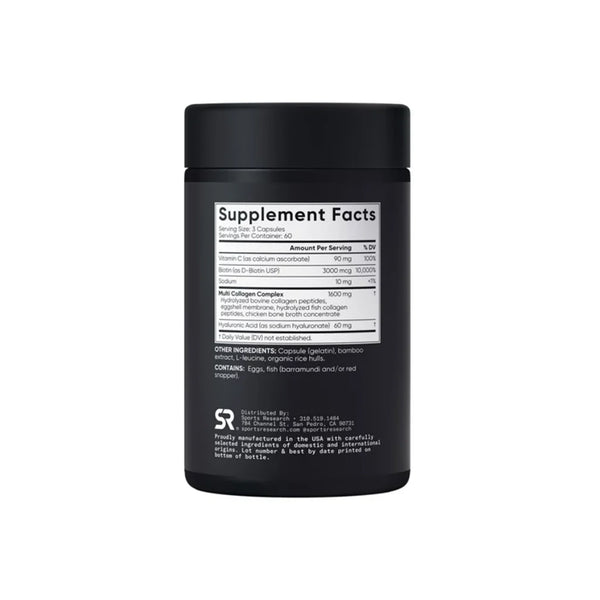 Colágeno Múltiple 3000mg 180 cápsulas