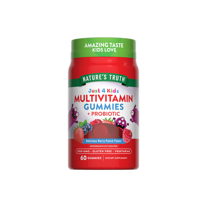Multivitamínico Infantil + Probiótico 60 gomitas
