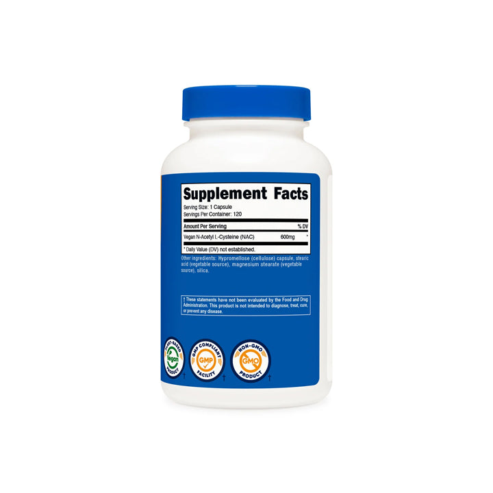 NAC 600mg 180 cápsulas