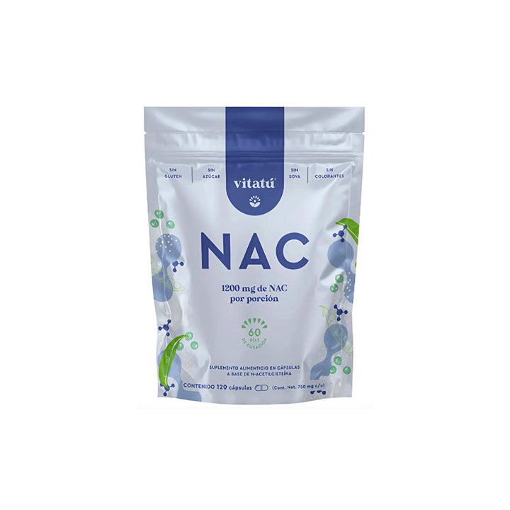 NAC 1200mg 120 cápsulas