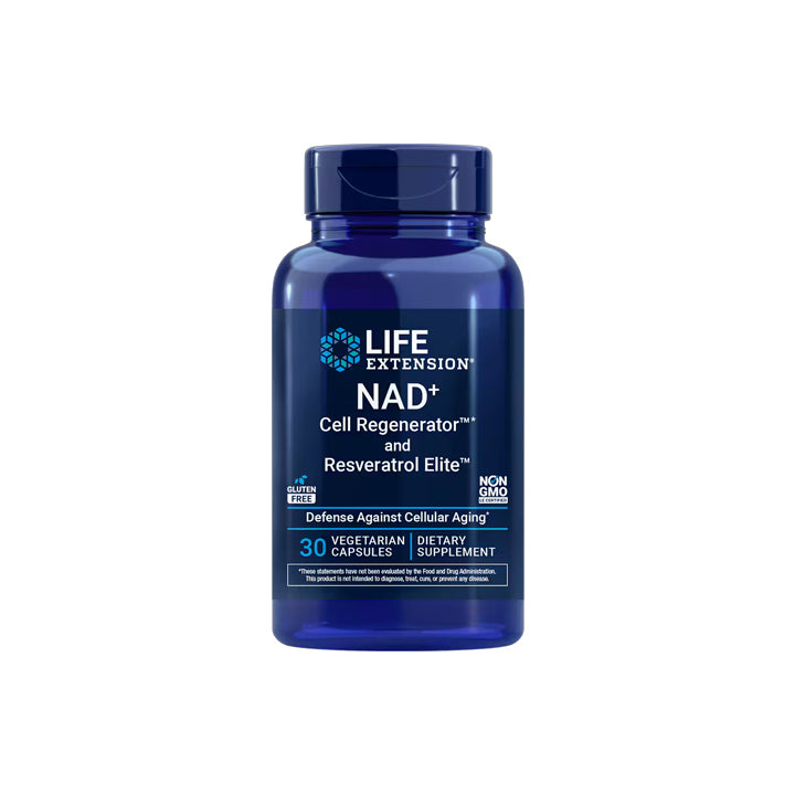 NAD+ Regenerador Celular + Resveratrol 30 cápsulas